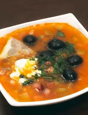 Солянка с перловкой