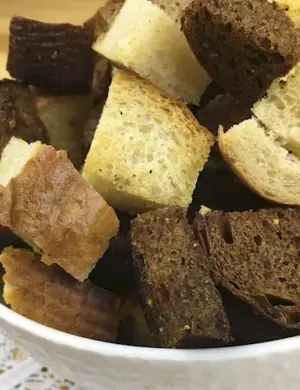Сухарики домашние