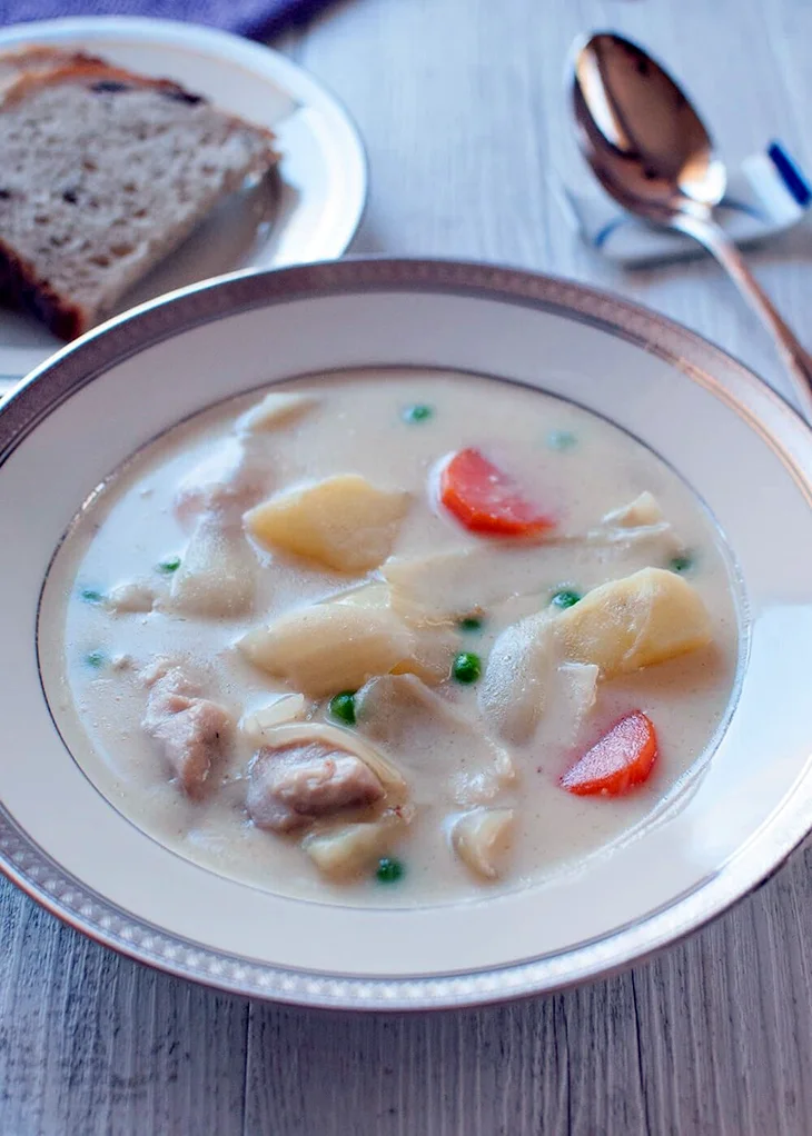 Суп с комочками
