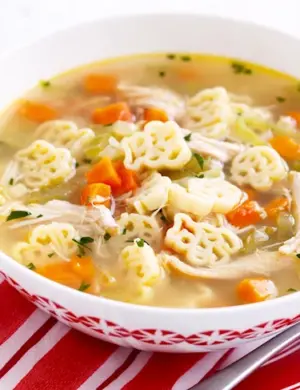 Суп с макаронами