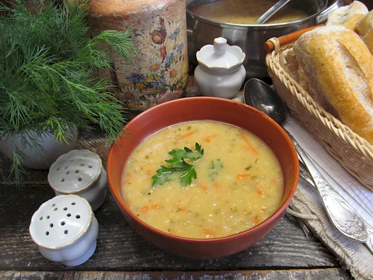 Суп с перловкой