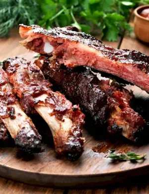 Свиные ребрышки BBQ