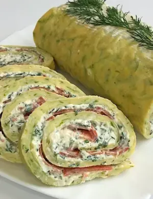 Цукини рулетики черри