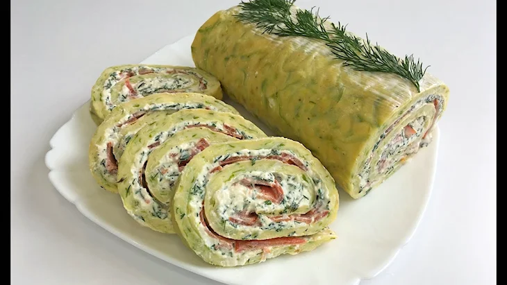 Цукини рулетики черри