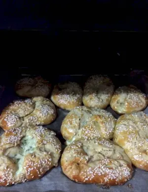 Турецкие булочки с сыром