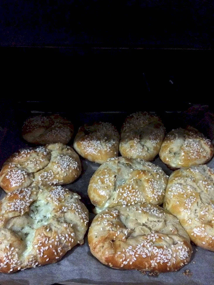 Турецкие булочки с сыром