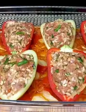 Турецкие фаршированные перцы