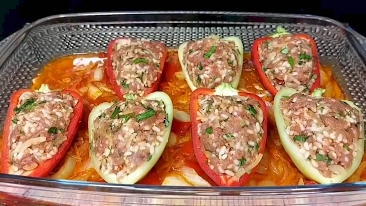 Турецкие фаршированные перцы