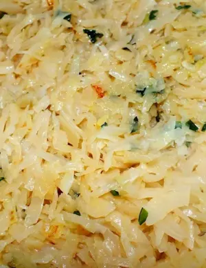 Тушёная капуста для пирожков
