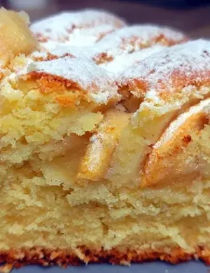 Творожная шарлотка