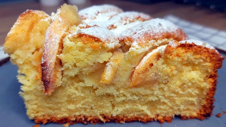 Творожная шарлотка