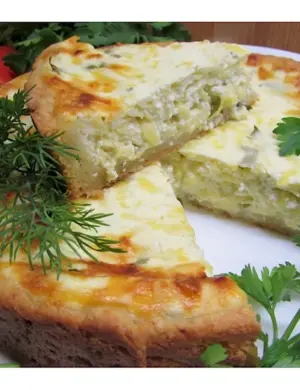 Творожная запеканка с сыром