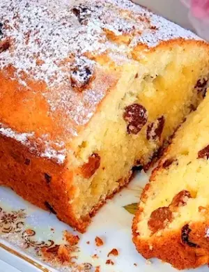 Творожный кекс к чаю