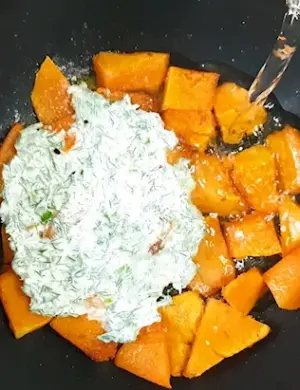 Тыква как гарнир к мясу