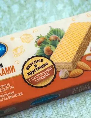 Вафли ореховые Коломенское