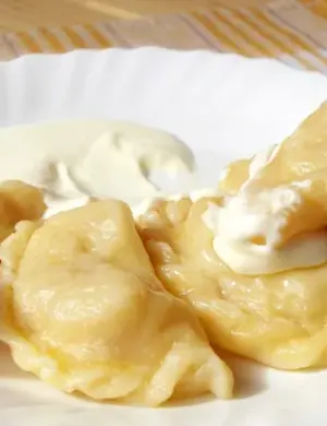 Вареники с картофелем