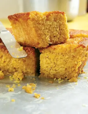 Выпечка из кукурузной крупы