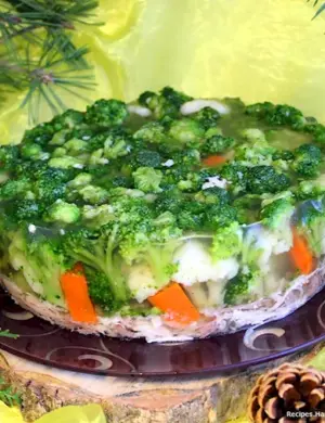 Закусочный мясной торт Леший