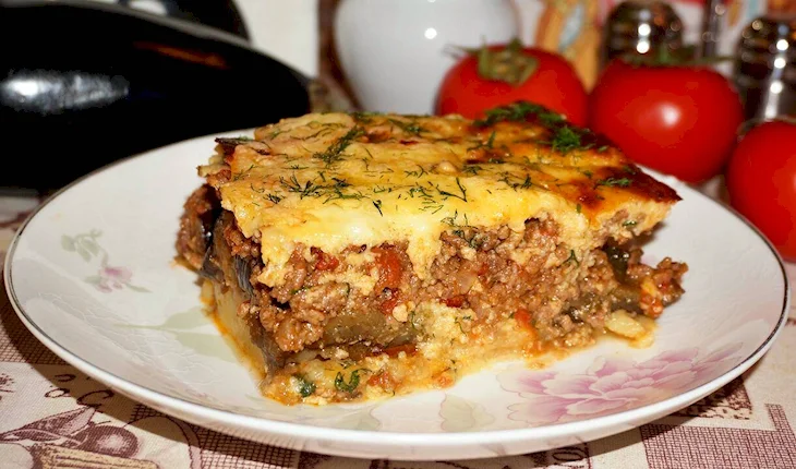 Запеканка картофельная с фаршем в духовке с сыром