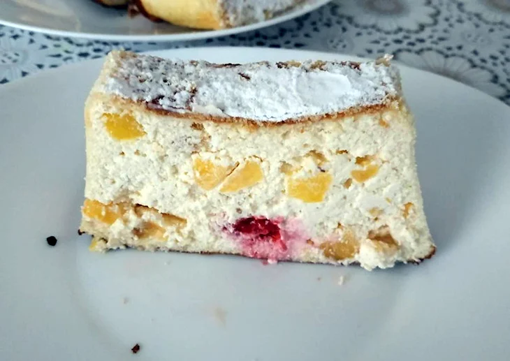 Запеканка с фруктами