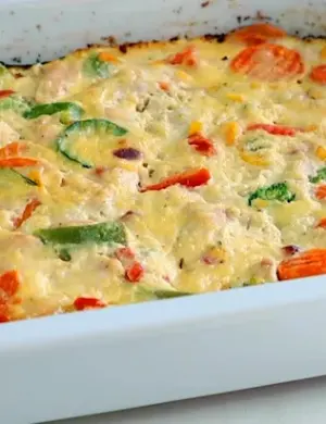 Запеканка с куриным филе