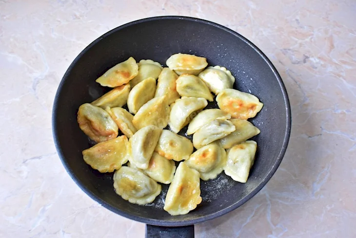 Жареные вареники