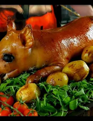 Жареный поросенок